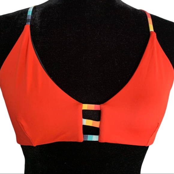 Fun Multi-Coloured Bikini Top - Picture 2 of 5